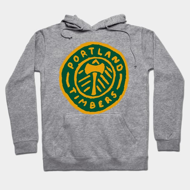 Portland Timbeeeers 03 Hoodie by Very Simple Graph